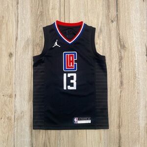 Black Jordan NBA Los Angeles Clippers Paul George jersey